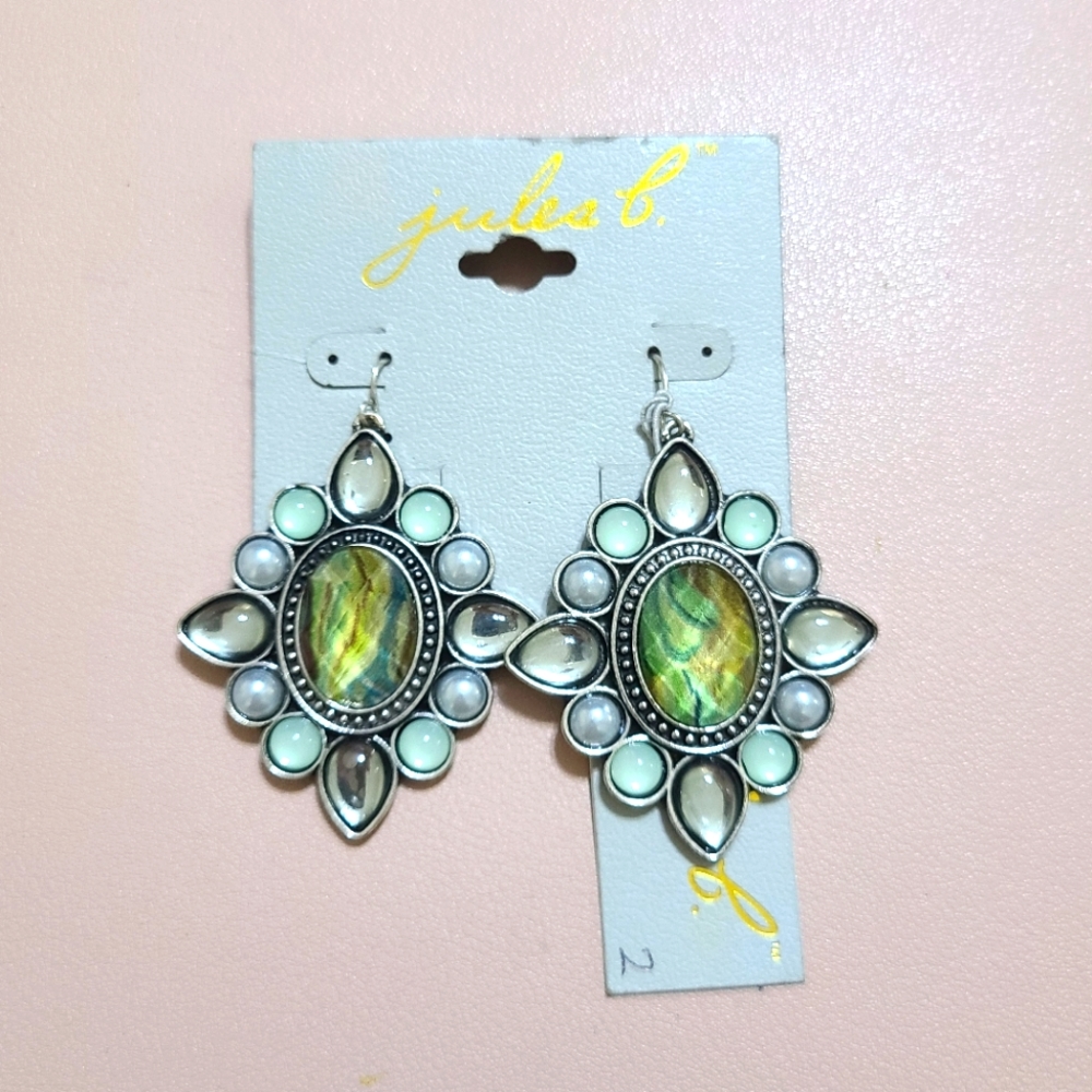 Floral Drop Earrings